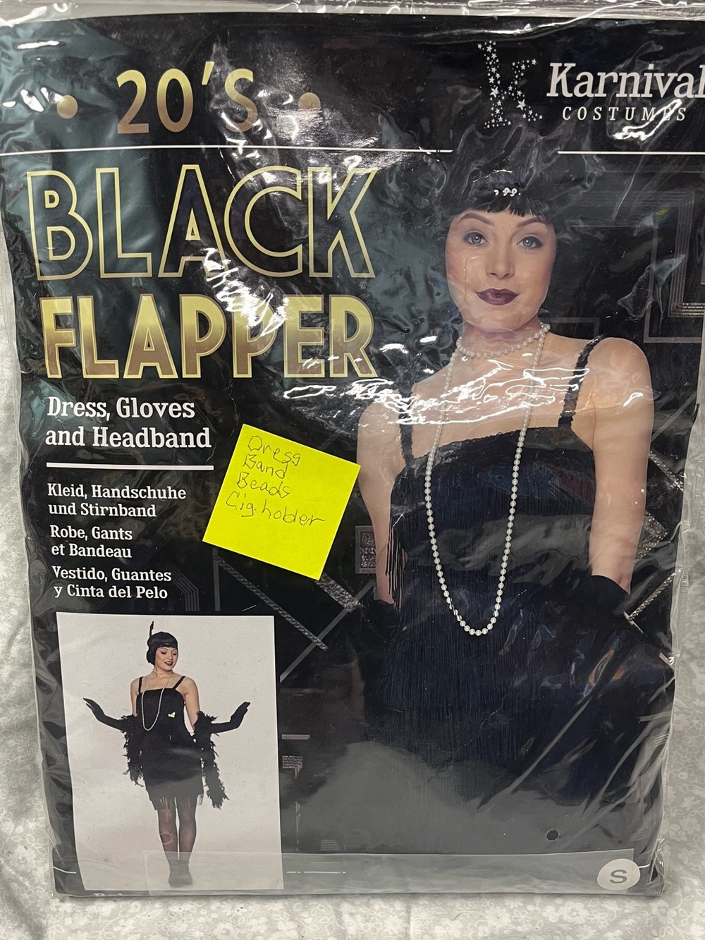 Like New Black Flapper Dress